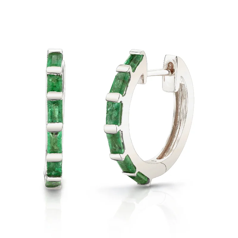 White Gold/Emerald