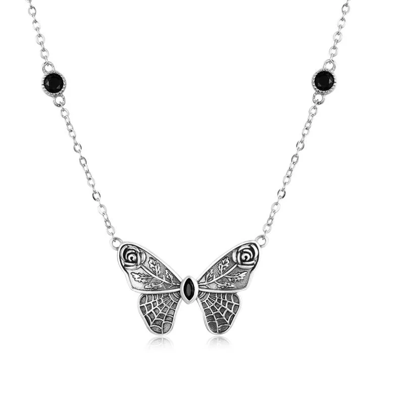 Vintage Butterfly Necklace