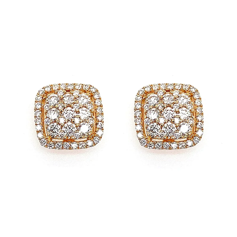 Beaded earrings for women -Diamond Earrings