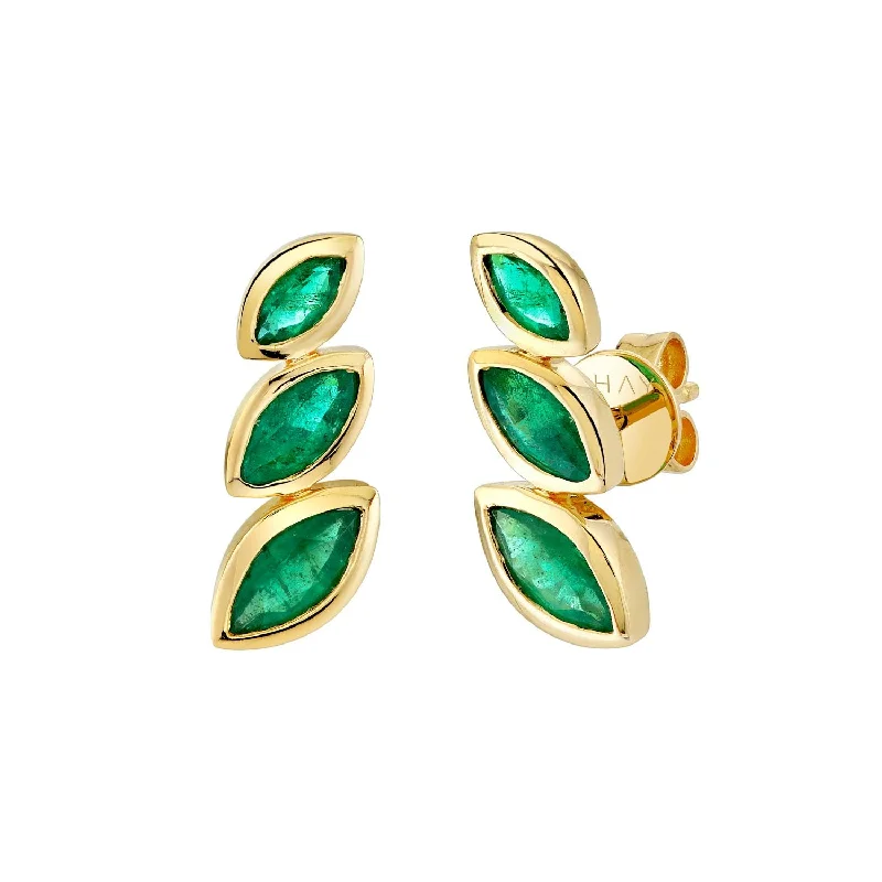 Yellow Gold/Emerald