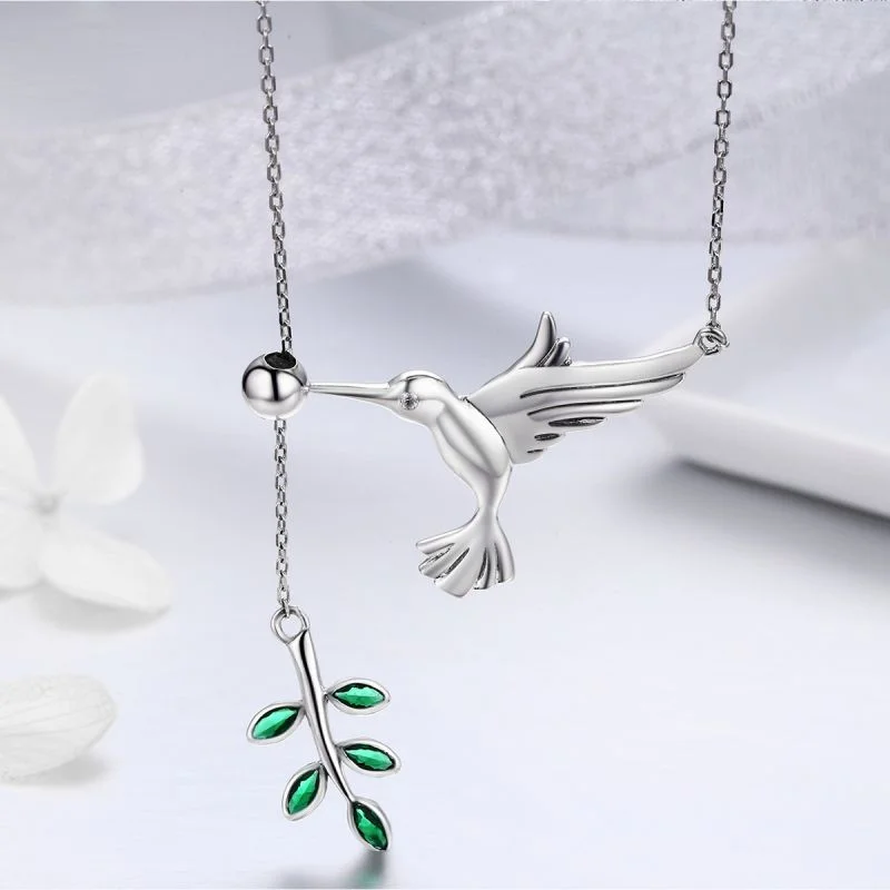 Chic necklaces for women -Casual Cute Little Bear Cat Butterfly Sterling Silver White Gold Plated Glass Zircon Necklace In Bulk