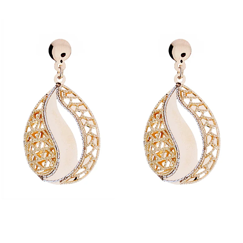 Custom diamond earrings for women -Fancy Gold Earrings