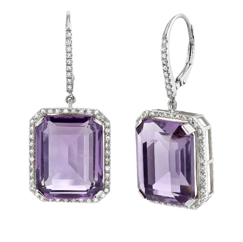 White Gold/Amethyst