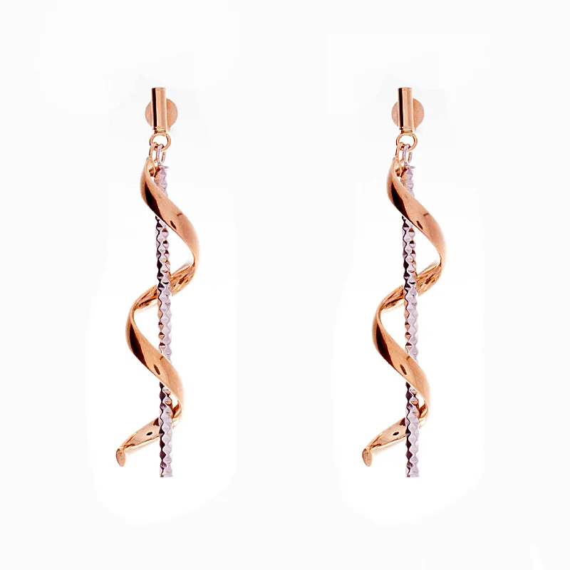 Infinity earrings for women -Fancy Gold Earrings