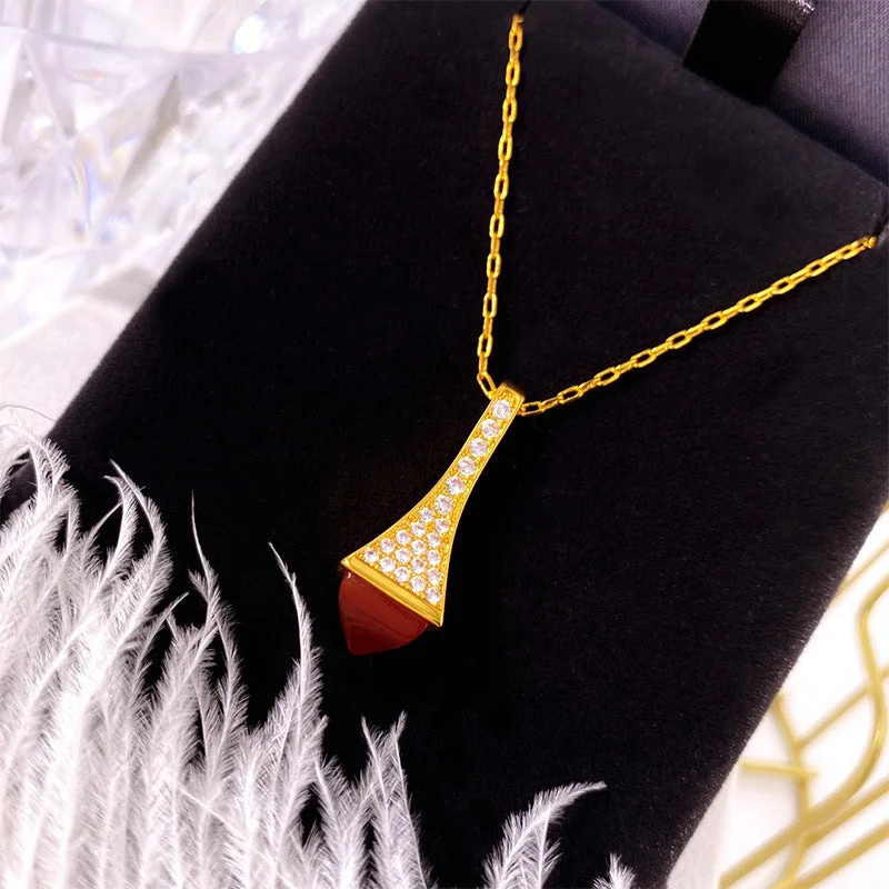 Gold Red (Necklace)