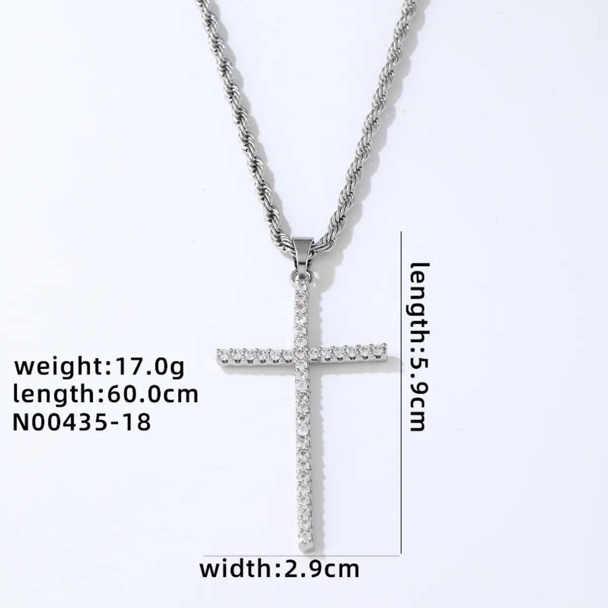 White K White Diamond Silver Hemp Flowers Chain