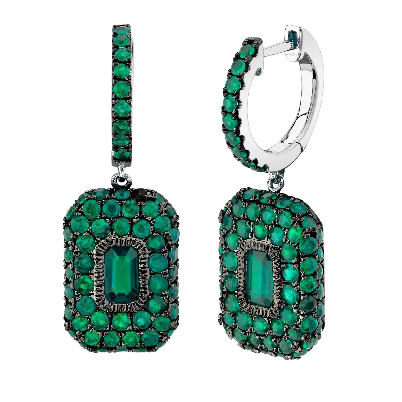 White Gold/Emerald