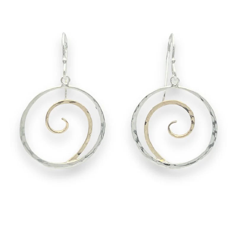 Heart-shaped earrings for women -2099 - Eye Of The Storm Dangles