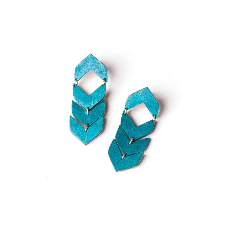 Double-sided earrings for women -Neva Earrings