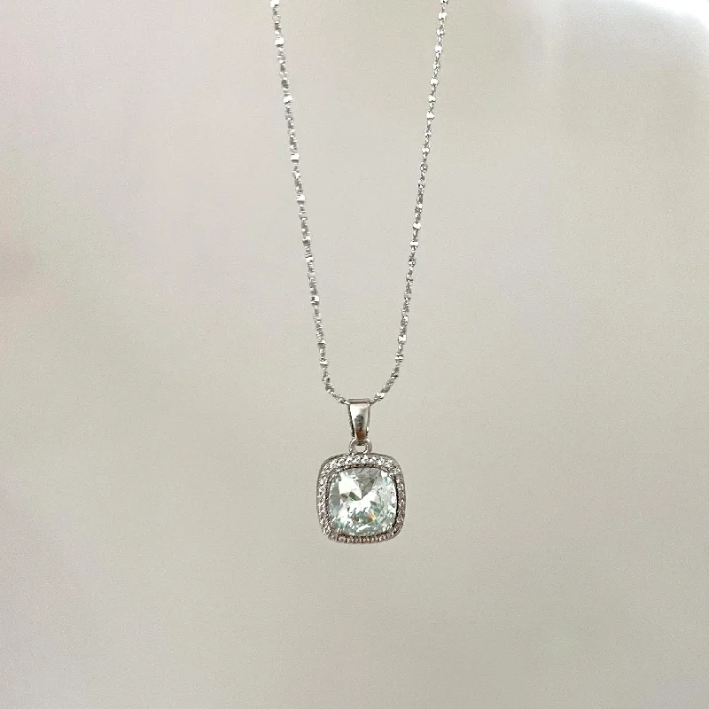 MNE0121-Pendant Style-Baby blue