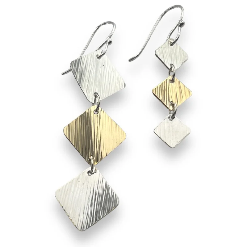 Minimal gold earrings for women -230 - Anomaly Dangles