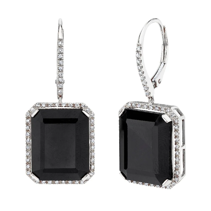 White Gold/Black Onyx