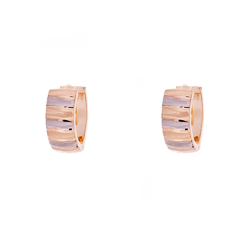 Stud earrings for women -Gold Huggie Earrings