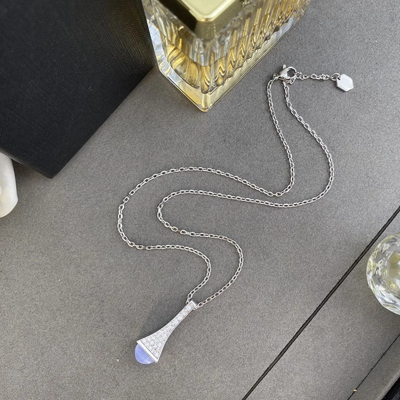 Silver Purple (Necklace)