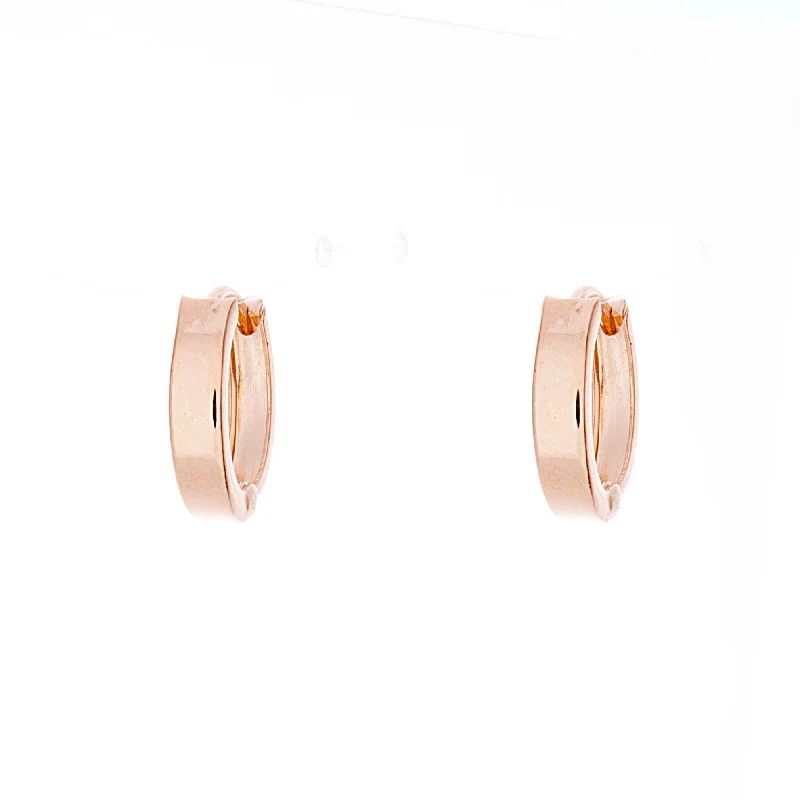 Fashionable earrings for women -Gold Huggie Earrings