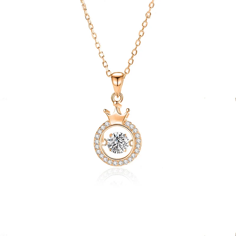 Zircon White Diamond Rose Gold