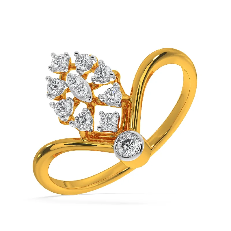 Gold rings for women -Milena Ring