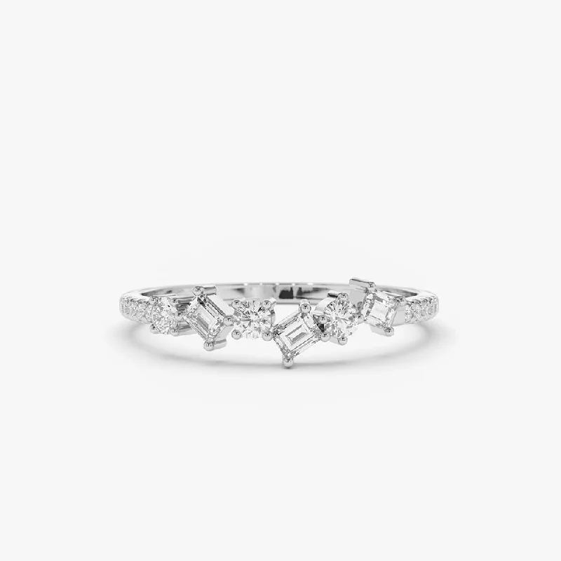 14K White Gold