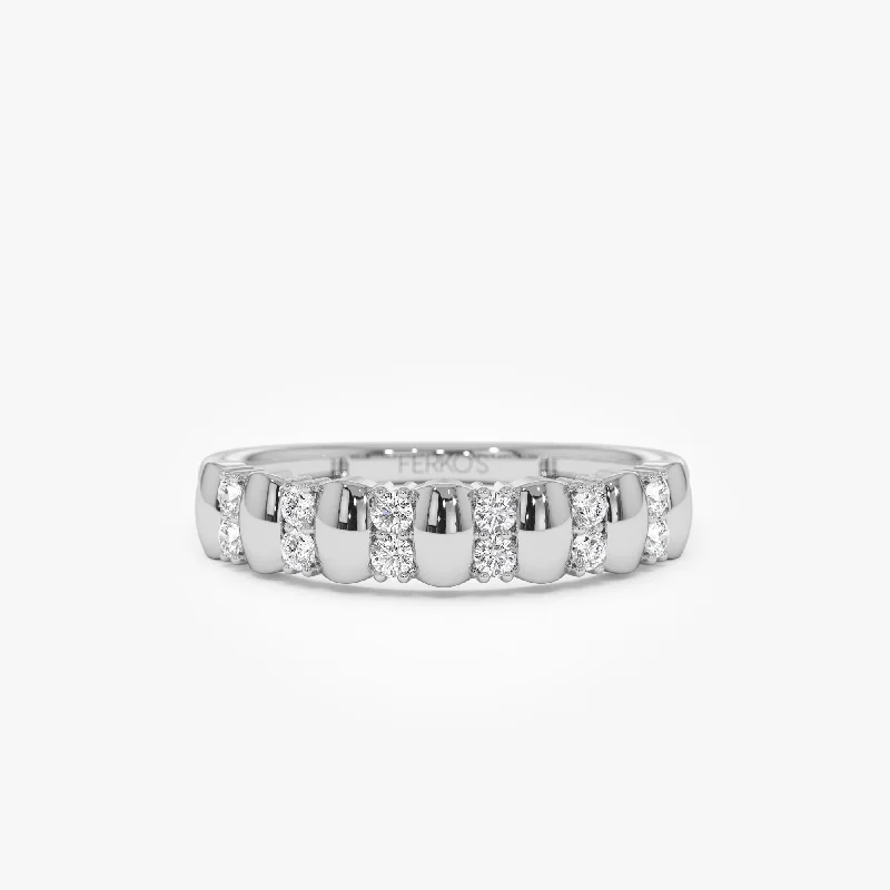 14K White Gold