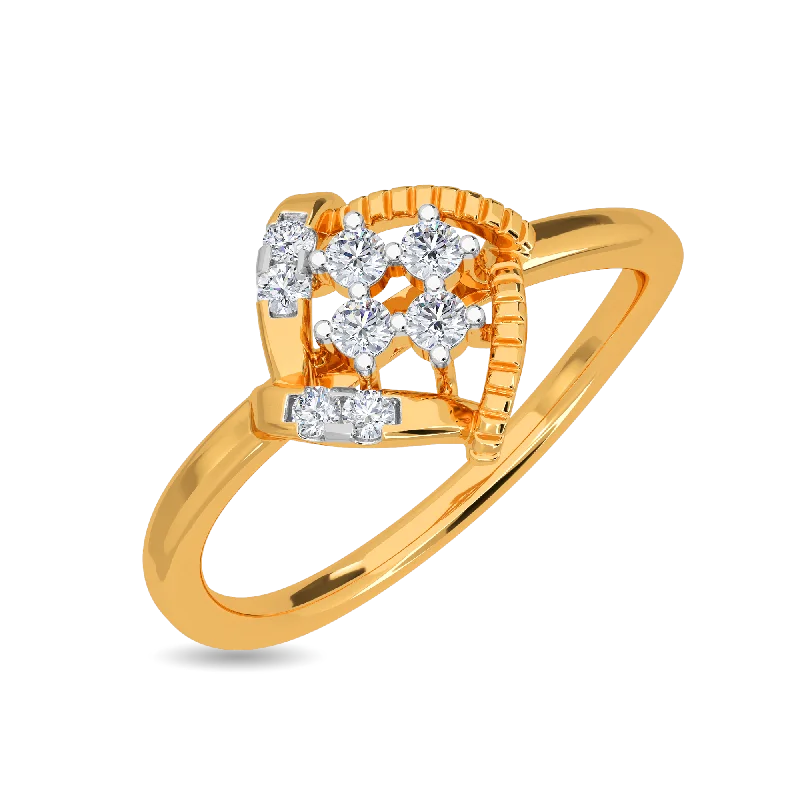 Promise rings for women -Rajata Ring