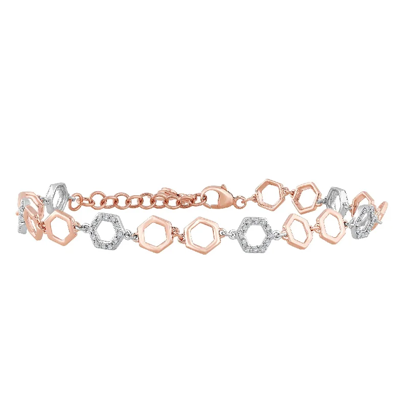 Crystal bracelets for women -10K 0.27ct Diamond Bracelet