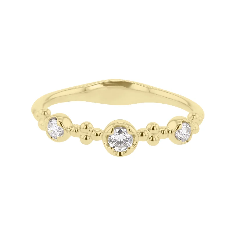 Elegant solitaire engagement rings for women -Zara Diamond Ring