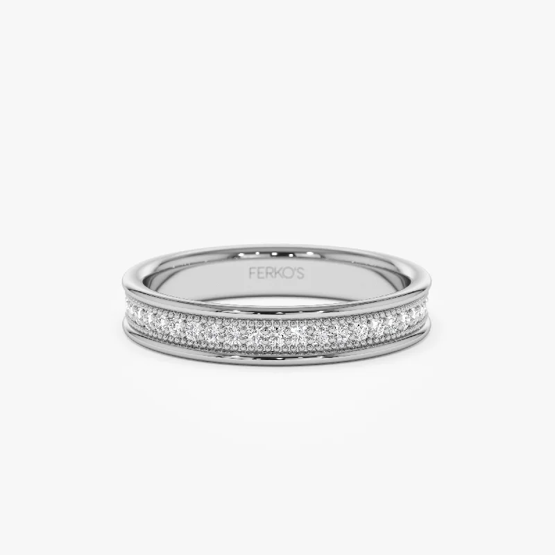 14K White Gold