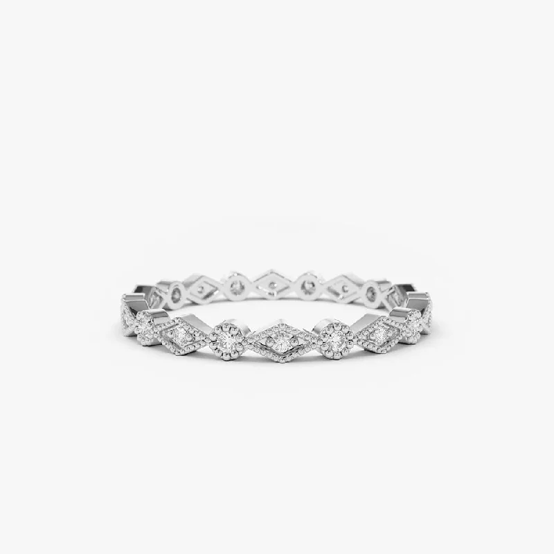 14K White Gold