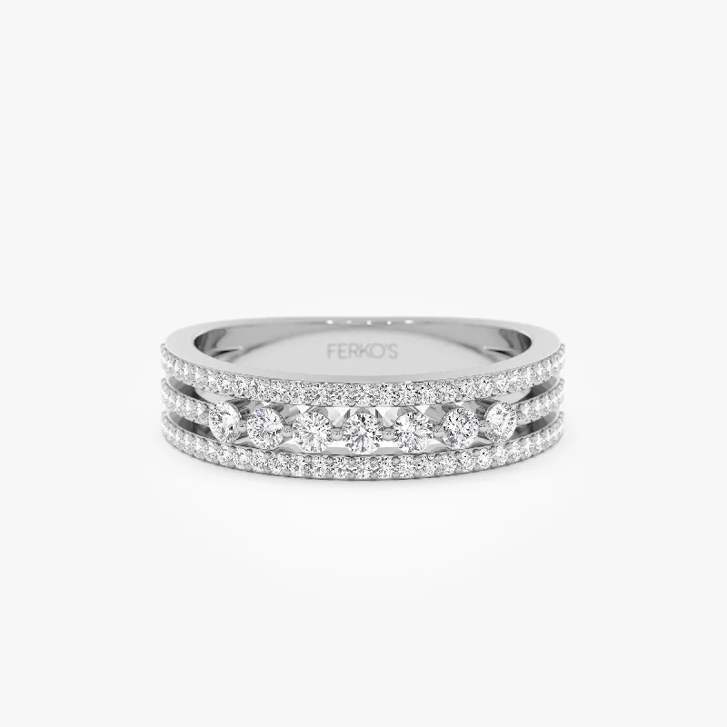 14K White Gold