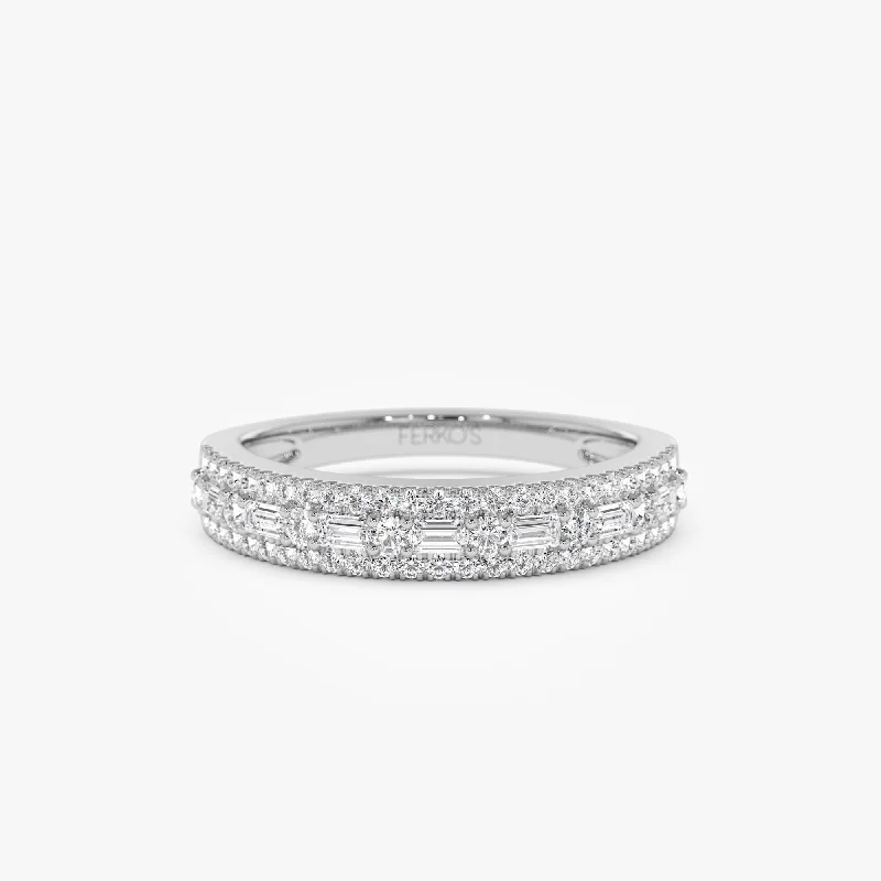 14K White Gold