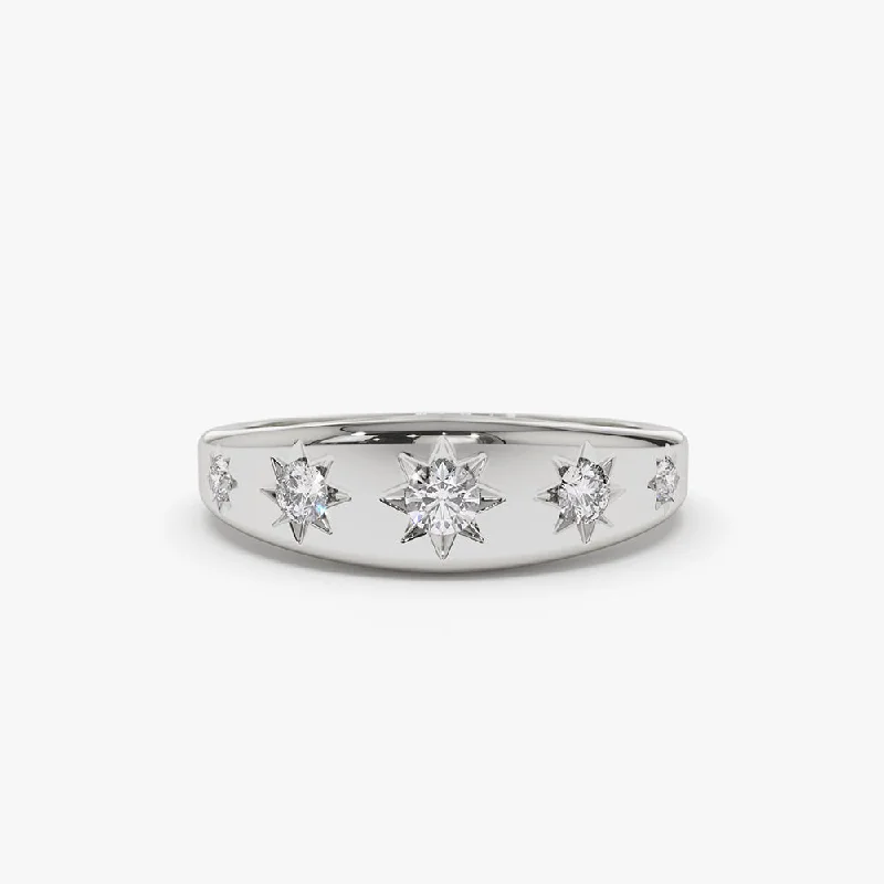 14K White Gold