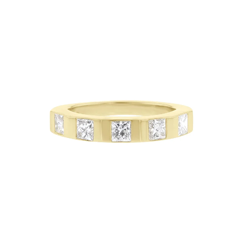 Solitaire engagement rings for women -King's Princess Diamond Ring