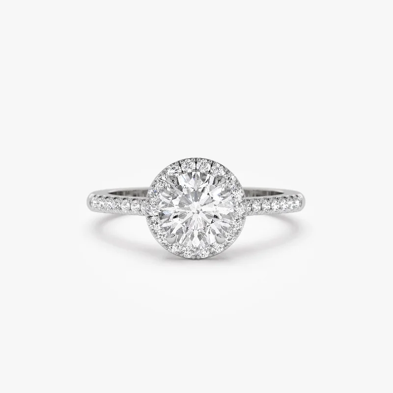 14K White Gold