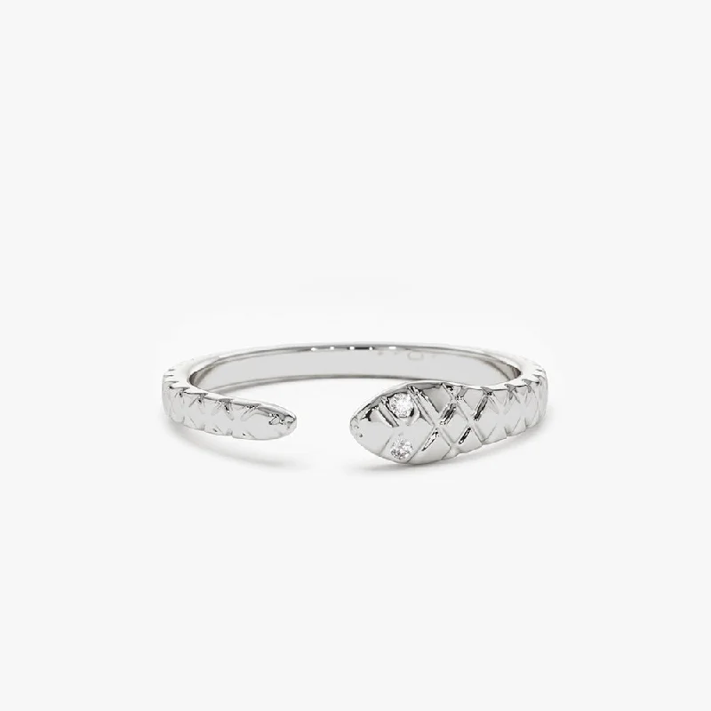 14K White Gold