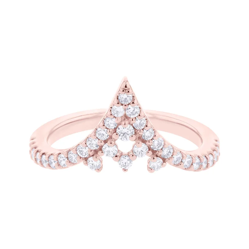 Elegant engagement rings for women -Sansa Diamond Ring