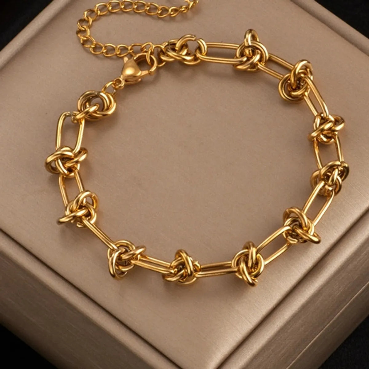 Gold Cross Bracelet