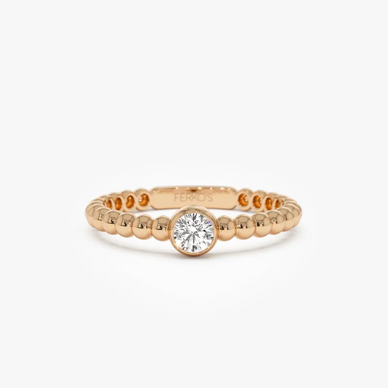 14K Rose Gold