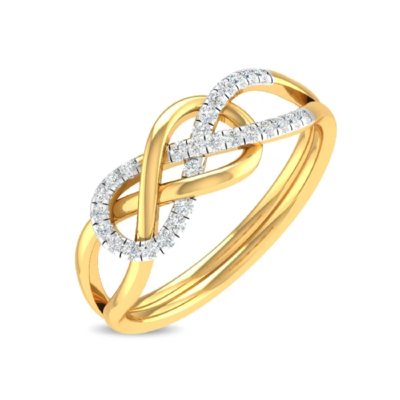 Solitaire rings for women -Endlessium Ring